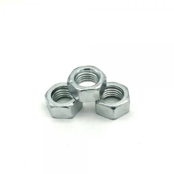Galvanized Steel DIN Standard Hex Nuts M2 to M12 M14 M16 M18 M20 for CNC Parts