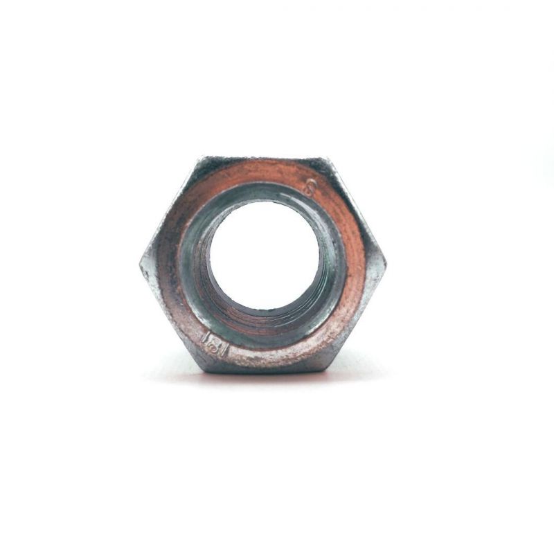 DIN985 Carbon Steel Hexagon Nut Hex Nylon Lock Nut Zinc Plated 1/8 5/32 3/16 1/4 5/16 3/8 1/2 5/8 3/41