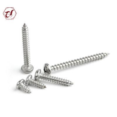 Stainless Steel Self Tapping SS316L DIN7981 Pan Head Screw
