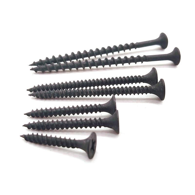Phillips Bugle Head Black Phosphated Drywall Screw