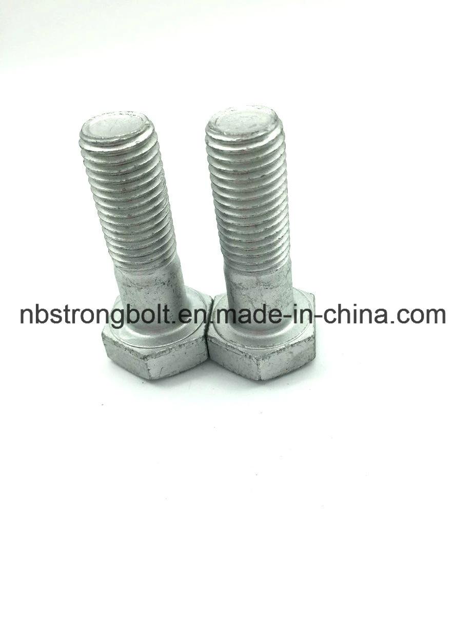 Hex Bolt HDG Cl. 5.8+ Nut+ Washer High Quality Fastener Factory