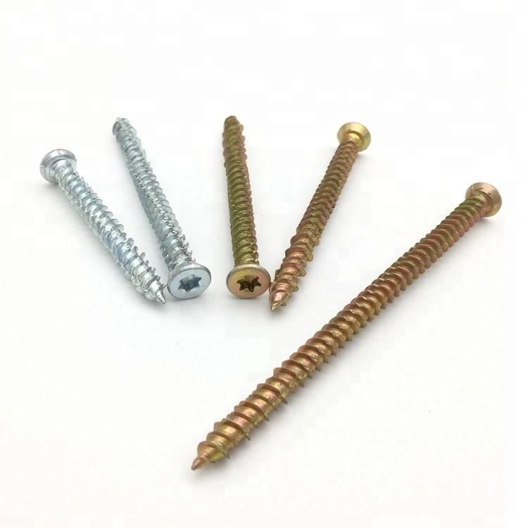 #8 Carbon Steel Concrete Nail Countersunk Head Self Tapping/Self Drilling Screw