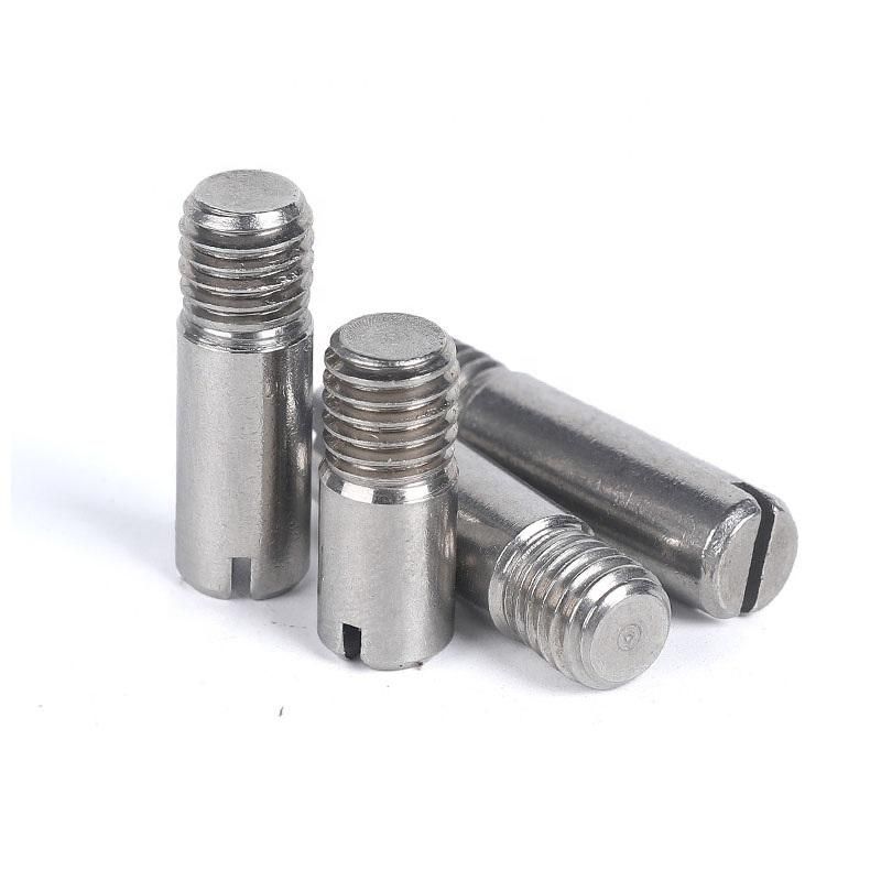 Stainless Steel DIN 427 Slotted Headless Set Screws with Flat Point
