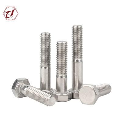 DIN933/DIN931 Stainless Steel 304 Hexagon Head Bolt A2-70/SS316/A4-70/A4-80