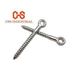 Stainless Steel Wooden Threaded Eye Screw /Tapping Screw Stamped Eye Head with Wood Screw