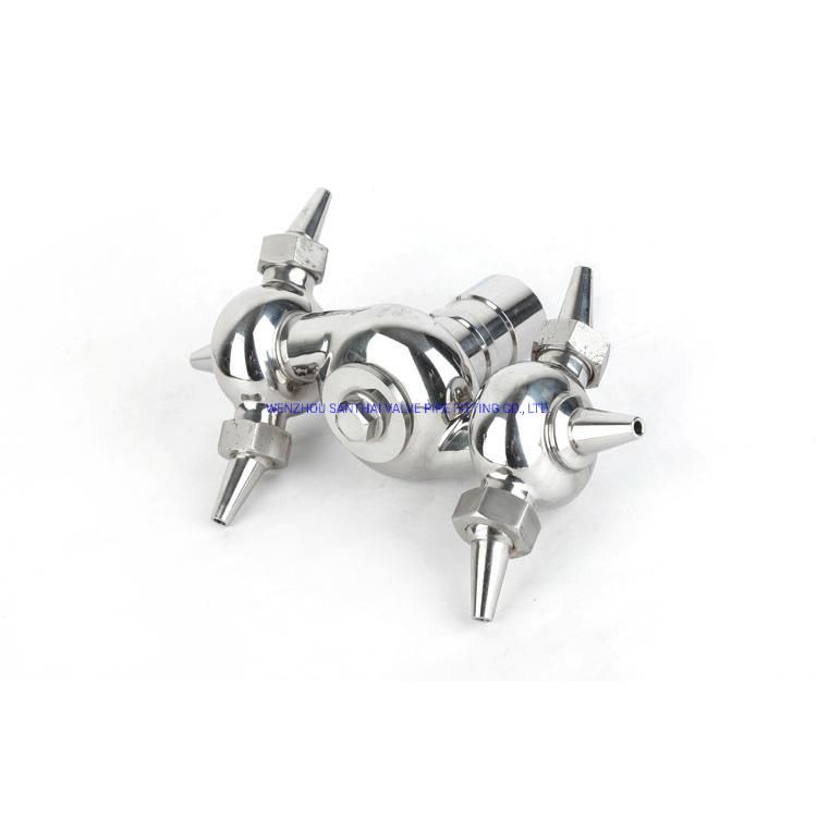 Sanitary Stainless Steel 180 Degree Rotary Spray Ball for Cleaning Wine Barrel