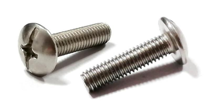 304 Stainless Steel Ss Phillips Slotted Mushroom Truss Head Screw