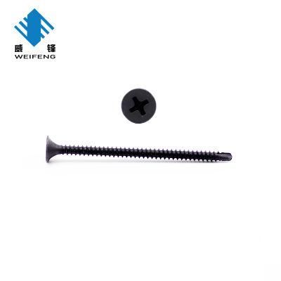 DIN; ANSI; JIS; BS; GB Black Phosphate Self-Tapping Screw with RoHS