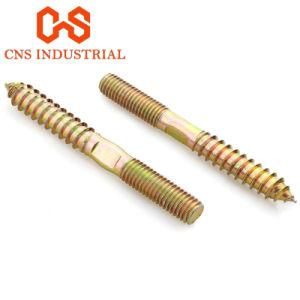 Carbon Coarse Double End Thread Screw Hanger Bolt