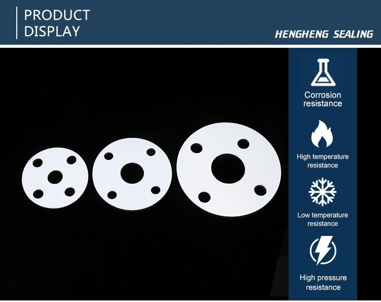 Full Face PTFE Gasket Sulfuric Acid Resistance Flange Gasket