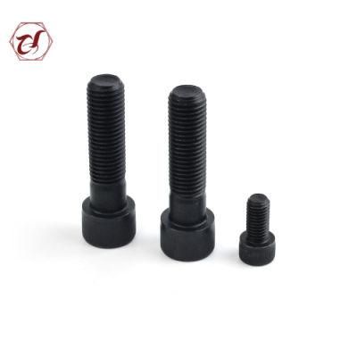 Carbon Steel Black Hex Head Half Thread Bolt DIN931