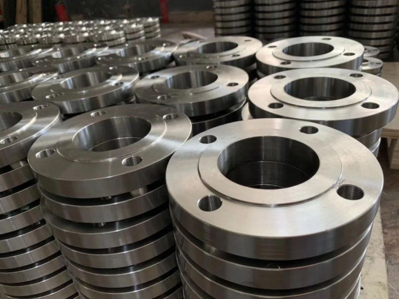 Stainless Steel Forged Flat Flange for Sanitary Forged Flange for Slip-on, Weld Neck, Thread, Blind, Socket Weld Hygienic Grade