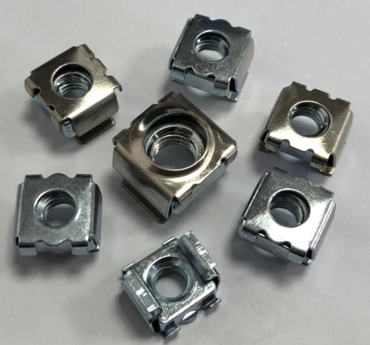 Spring Steel Cage Nuts Zinc Plated