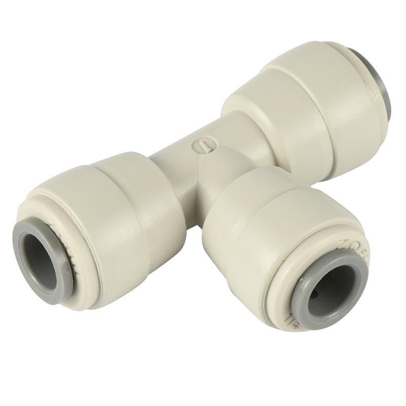Xhnotion Pneumatic 1/4′ ′ Tube Union Tee Water Filter Fittings