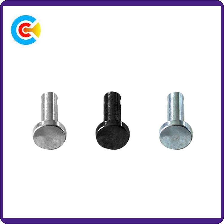 DIN/ANSI/BS/JIS Carbon-Steel/Stainless-Steel 4.8/8.8/10.9 Axis Pin for Bridge Railway/Machinery/Industry /Fasteners