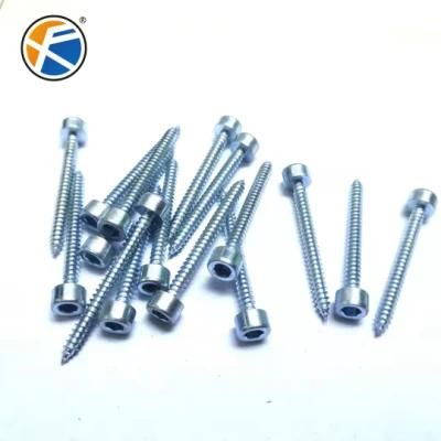 Cap Screw Zinc Plated Carbon Steel Chinese Supplier Machine Screw