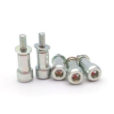 Zinc Plated Cap Head Hexagon Socket Allen Shoulder Combination Sems Screws with Washer