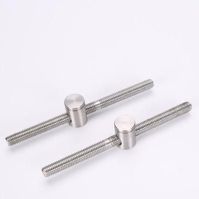 Stainless Steel 304 Double End Full Threaded Rod with T Hammer Nut A2 Double End