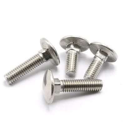 DIN603 Half Thread Carriage Bolt Stainless Steel with High Quality Carriage Bolt