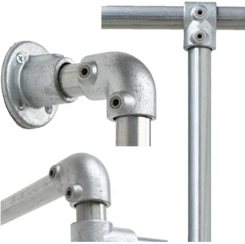 Cast Malleable Iron Handrail Fittings Pipe Clamps Fittings Tube Clamp for Handrail