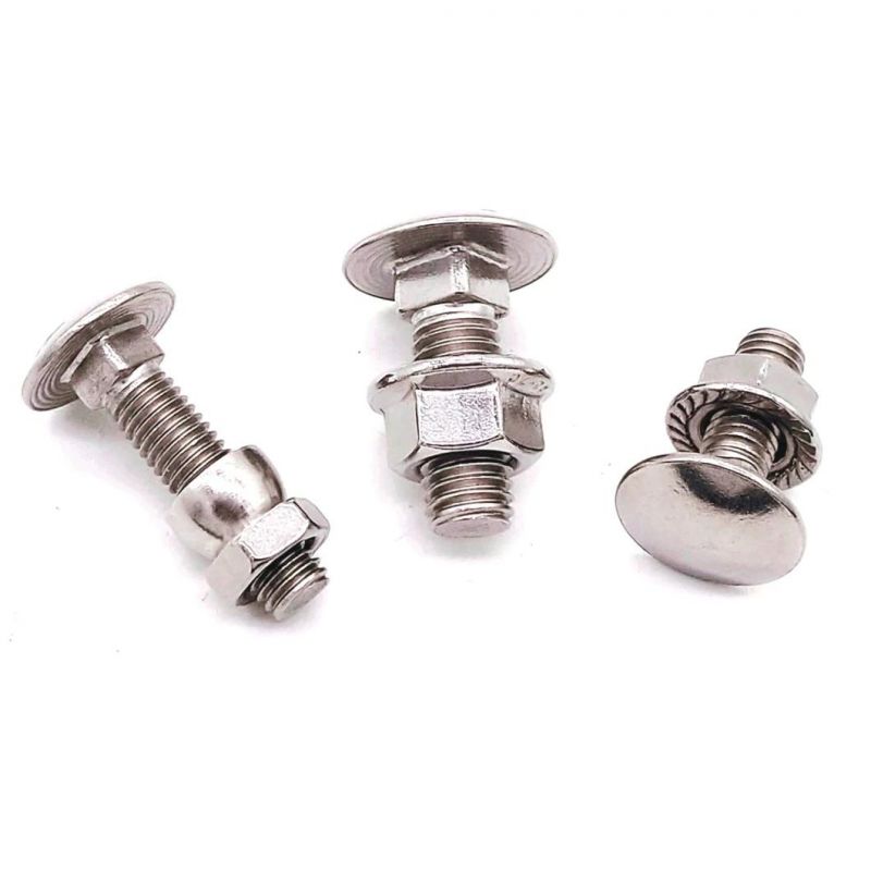 Square Neck Carriage Bolts for Wood and Timber, Coach Bolt