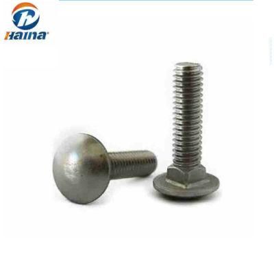 1/2-in-13 X 8-in 316 Stainless Steel Mushroom Head Carriage Bolt