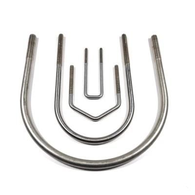 SS304 SS316 A2 A4 Stainless Steel DIN3570 Square U Bolts