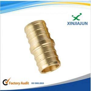 E-Bay Solid Brass Pipe Fitting, Hex Nipple, 3/8&quot; NPT Male Pipe Adapter