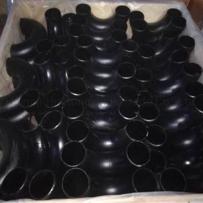 180 Degree Long Radius Sch80 Seamless Carbon Steel Pipe Fitting Elbow