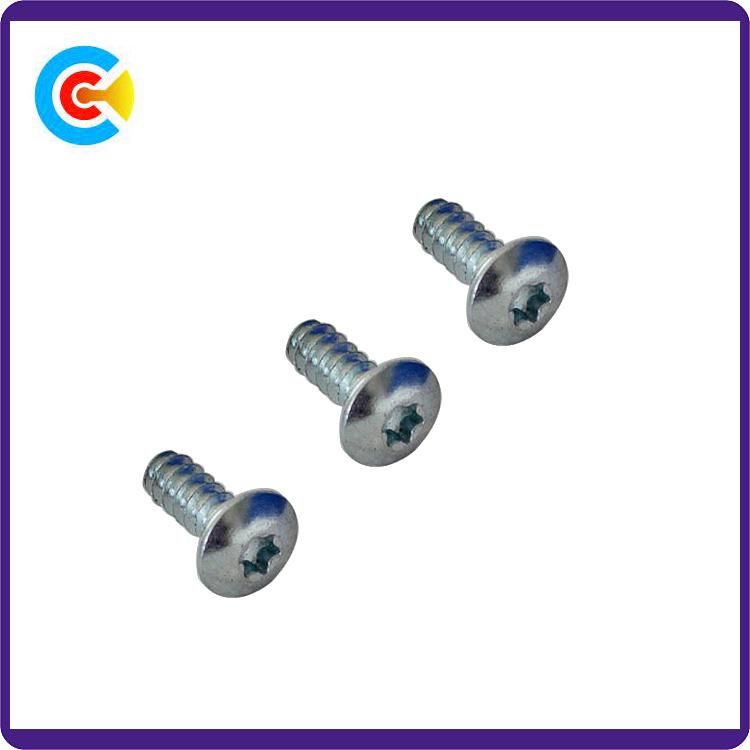 GB/DIN/JIS/ANSI Stainless-Steel/Stainless-Steel 4.8/8.8/10.9 Galvanized Triangle Screw for Machinery Industry Fasteners