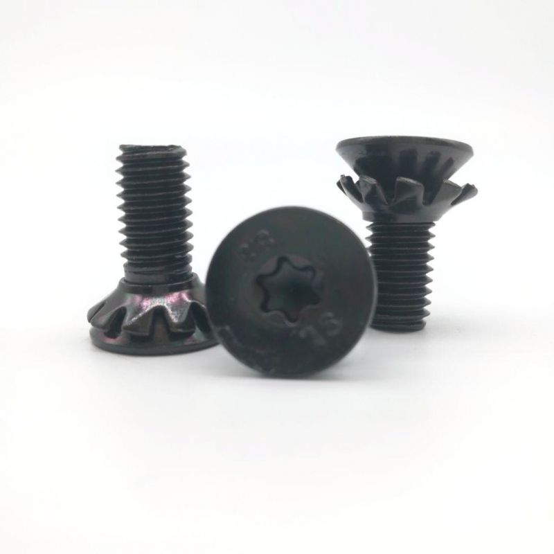 Flat Head Screws Assembled Serrated Washer Sems Screws