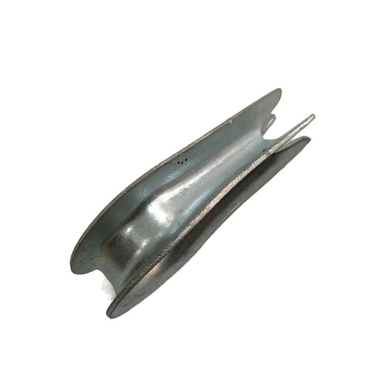OEM Rigging Hardware Galvanized Wire Rope Cable Metal Thimble