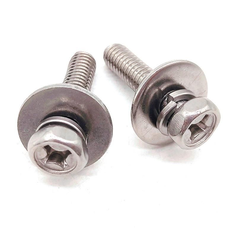 Combined Bolt / Phillips Hex Head Bolt with Nut and Washer