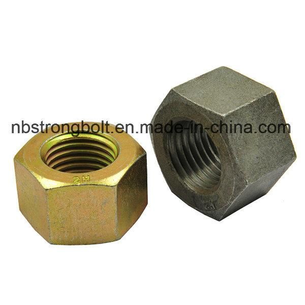 Gr. 2h Heavy Hex Nut with Black Oxid