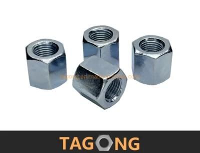 Zinc Plated Class 10 M14X1.5 Hex Coupling Nuts DIN6330