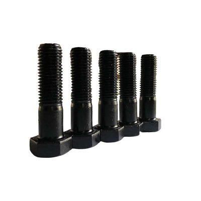 High Strength DIN933 Grade 8.8 Black Carbon Steel Hex Head Full Thread Half Thread Bolt