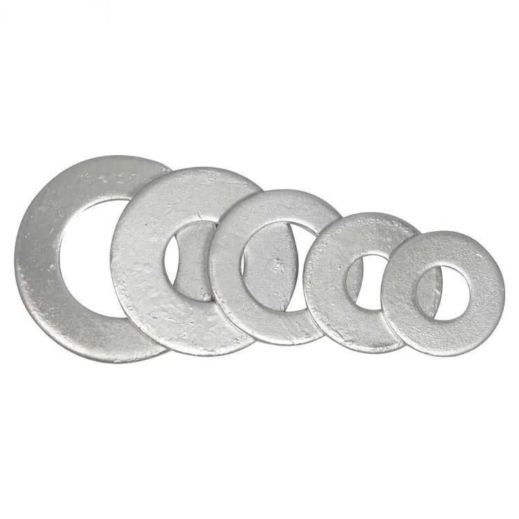 High Strength Grade 4.8/6.8/8.8 DIN125 DIN126 Hot DIP Galvanized Flat Washer