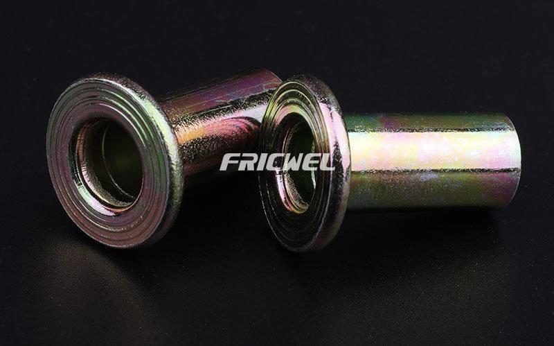 Flat Head Semi-Tubular Rivets Household Appliance Nickel Plated Rivet Wholesale 10*7