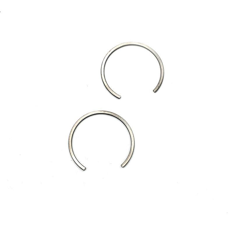 Customized Manufacturer External Spiral Flat Wire Snap Ring Stainless Steel Snap Retaining Ring