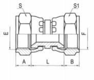 Hydraulic Hose Adapter Jic Female 74° Seat, Hose Nipple