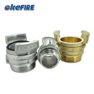 Okefire French Type Hose Male Coupling with Locking Ring