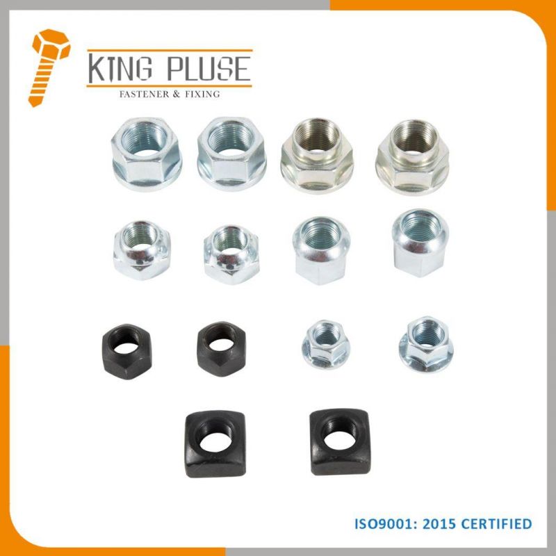 High Quality Self-Locking Black DIN 934 /2h Hex Nut