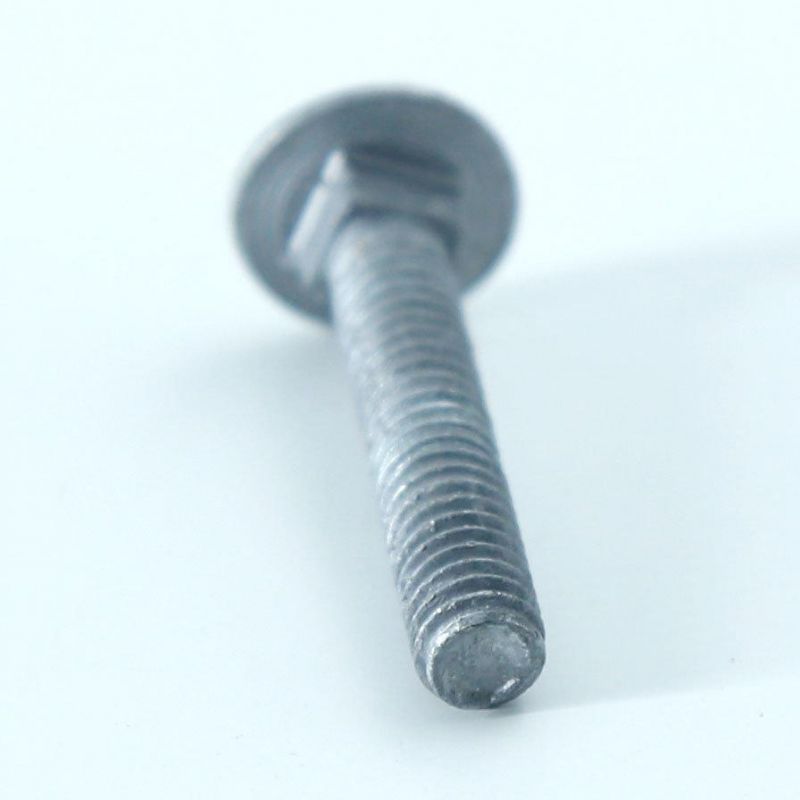 DIN603 Flat Head Metric HDG Hot Dipped Galvanized Carriage Bolt and Nut