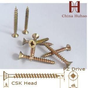 Screw/Zinc Galvanized Chipboard Screw Fiberboard Screw Wood Screw