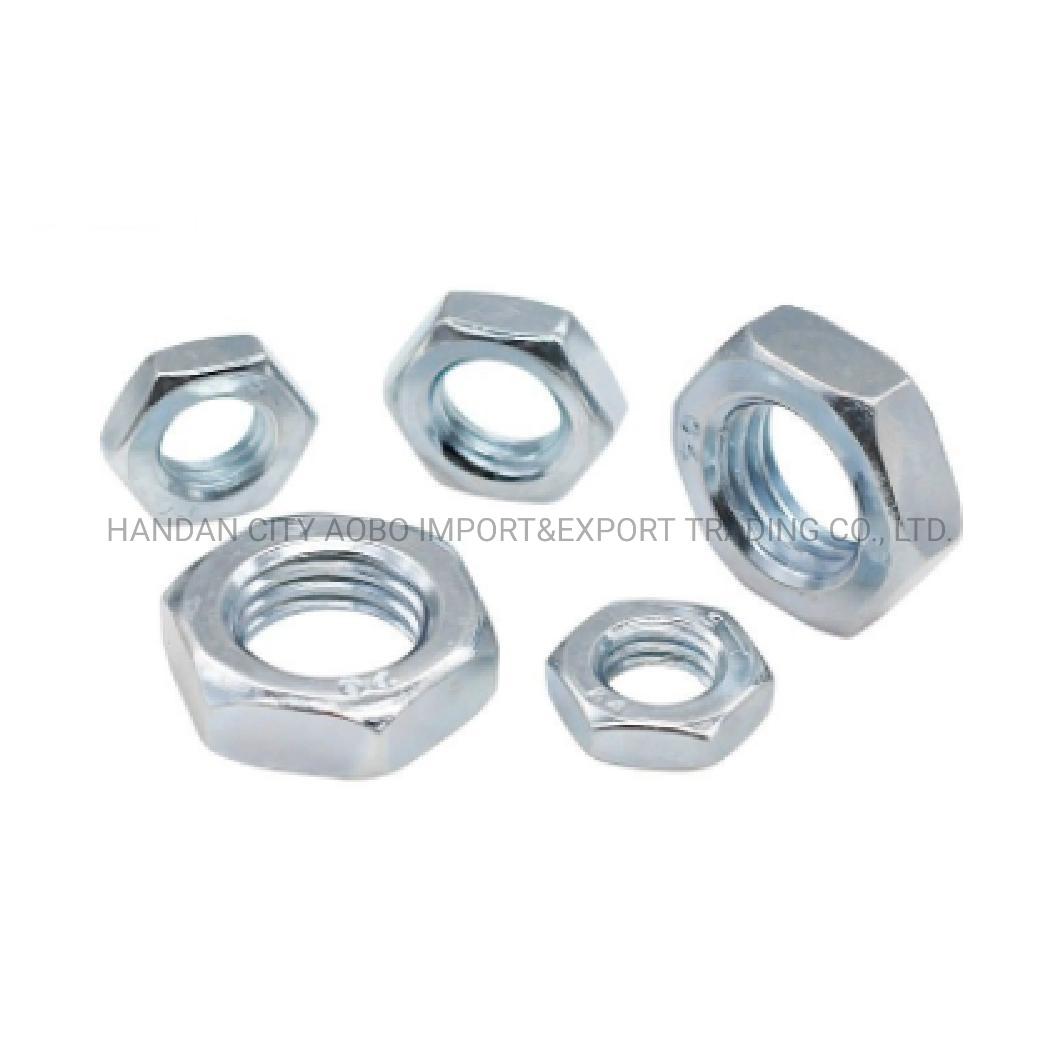 DIN439 Hex Thin Nut Bulones Tornillos M12