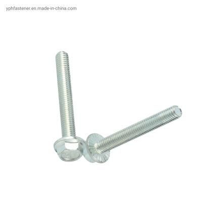 DIN6921 Hot Sale Customized Galvanized Hexagon Flange Bolts
