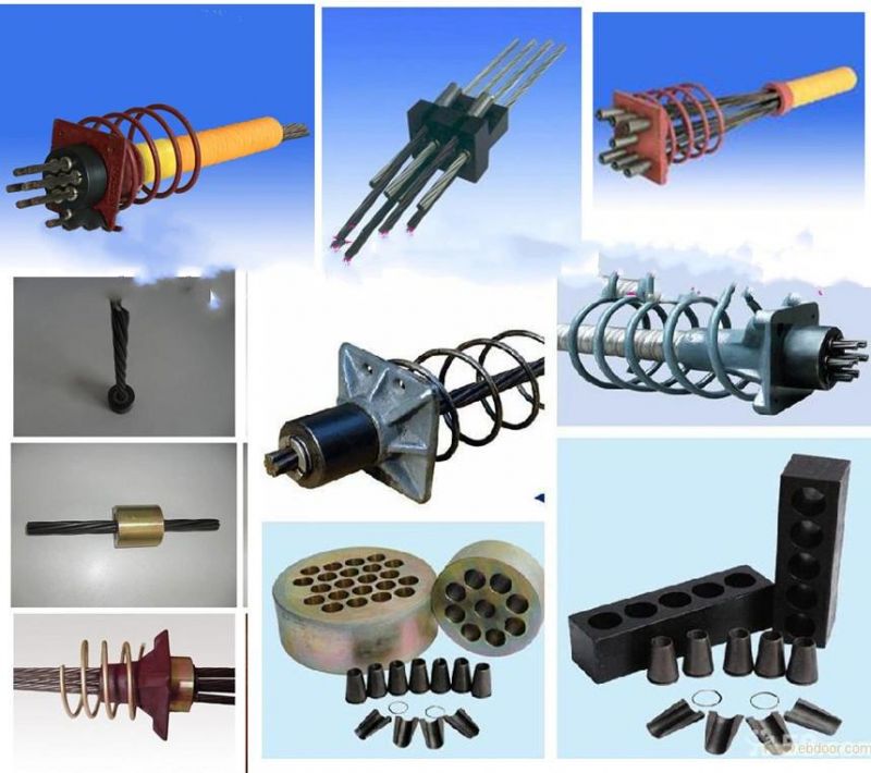 Prestressed Tensioning Device Multi-Holes Anchor