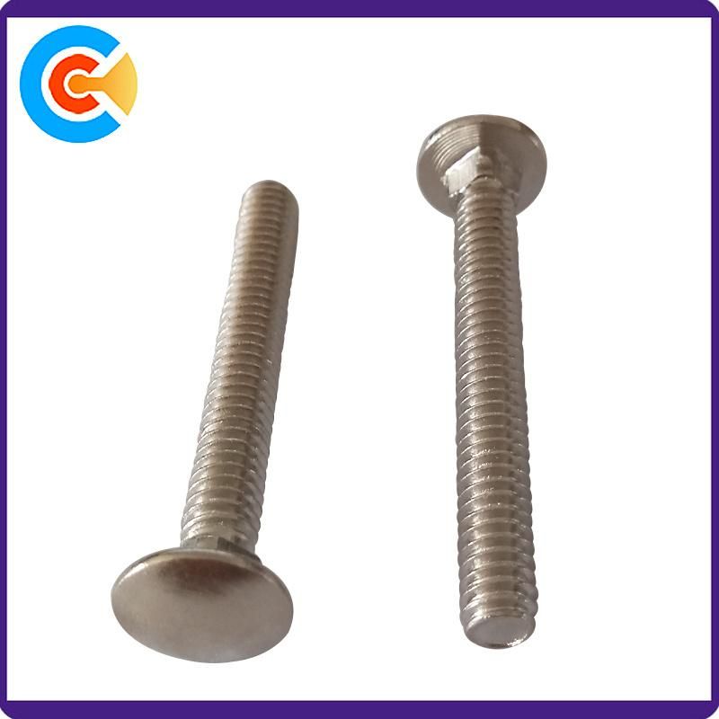 Mushroom Head Square Neck Bolt Bearing DIN603 Carriage Screw
