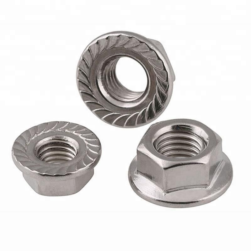 DIN6923 Stainles Steel 304 Flange Nuts