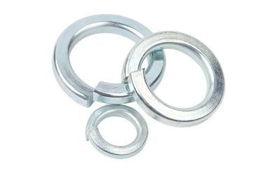 Grade 8.8 Galvanized Spring Washer Open Spring Washer Metal Round Screw Spring Washer M3m4m5m6m8m10
